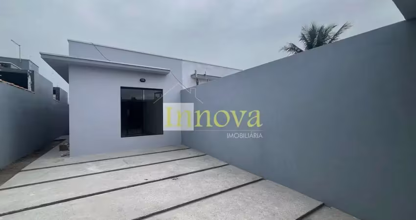 Casa nova à venda, com dois dormitórios sendo uma suíte na praia das palmeiras, em caraguatatuba, l