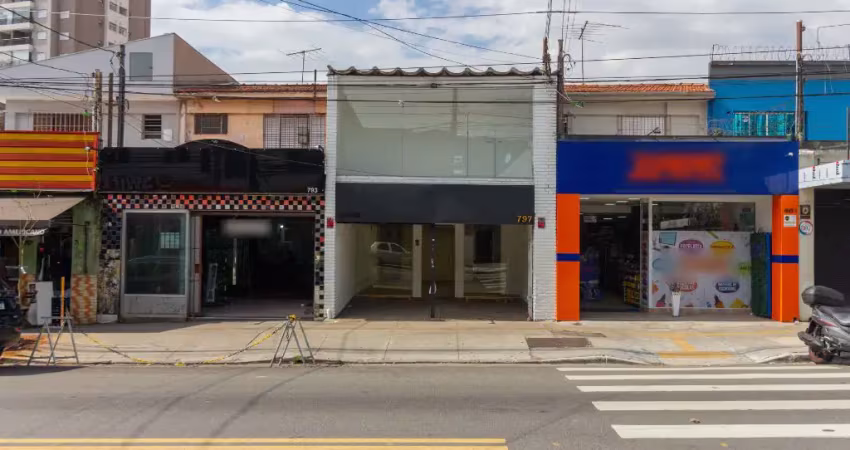 Aluguel de casa comercial na av. santa catarina, 797 - vila mascote
