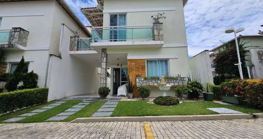 Casa de condomínio com 4 suítes e 4 banheiros à venda, 144 m² por r$ 720.000