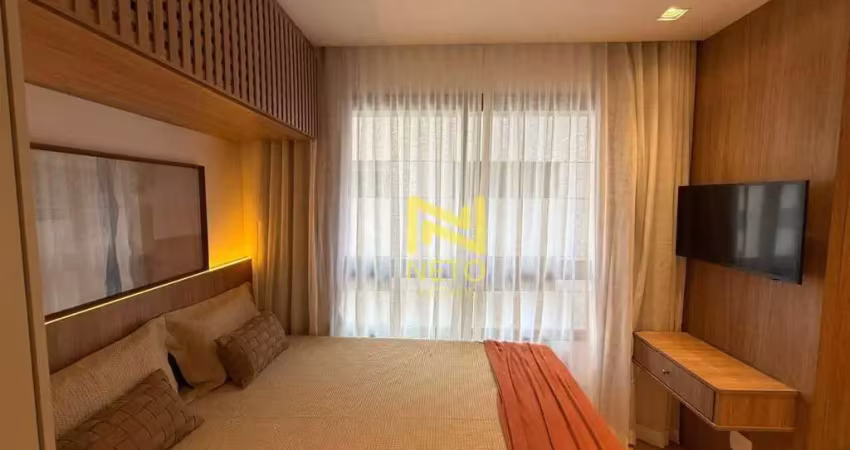 Flat com 1 dormitório para alugar, 23 m² por r$ 4.519/mês - pinheiros - são paulo/sp