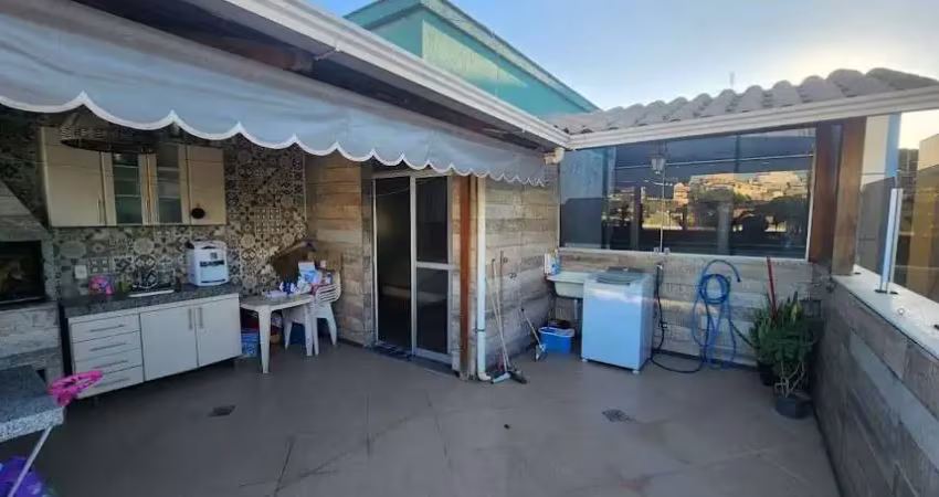Cobertura duplex para venda em contagem, inconfidentes, 4 dormitórios, 1 suíte, 2 banheiros, 2 vagas