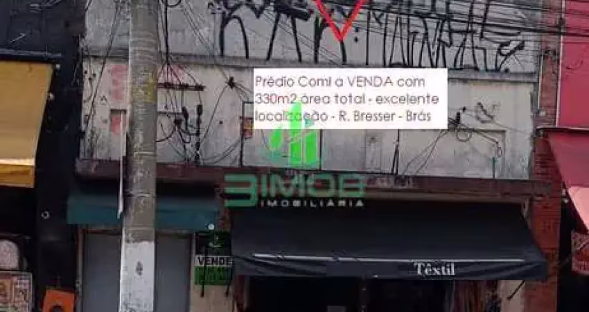 Oportunidade loja a venda 330m2, rua bresser, brás, são paulo, sp