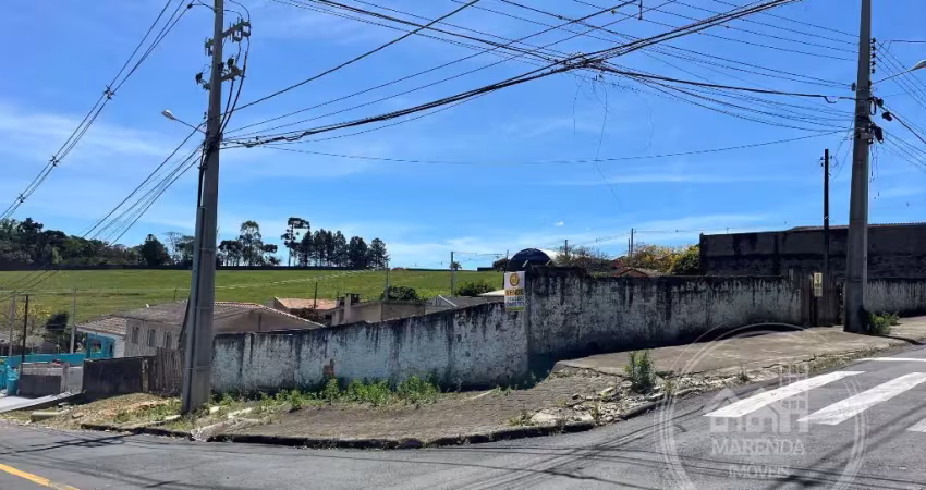 Terreno de esquina à venda - colônia dona luiza - maria otília