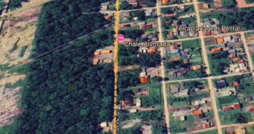 Excelente terreno limpo e aterrado no balneário alvorada em itapoá, menos de mil metros do mar
