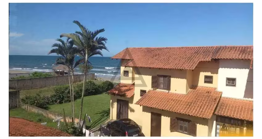 Sobrado quadra mar no balneário cambijú - investimento para captação de recurso com locação de temporada!!!