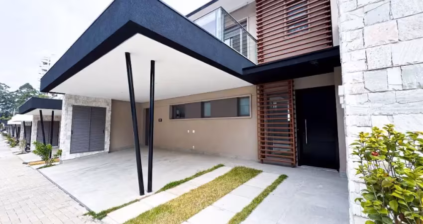 Casa moderna de 310m² à venda no residencial singular tamboré