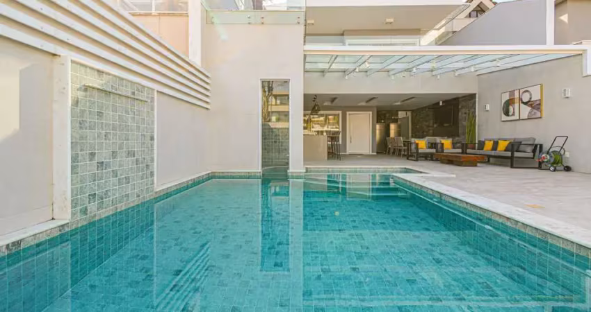 Casa triplex com 5 suítes à venda, 320 m² por r$ 4.990.000 - blue houses - barra da tijuca - rio de janeiro