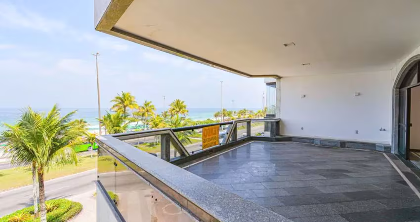 Apartamento com 4 quartos, 378 m² - venda por r$ 6.500.000 ou aluguel por r$ 20.000/mês - edifício flamingo - praia da barra da tijuca - rj
