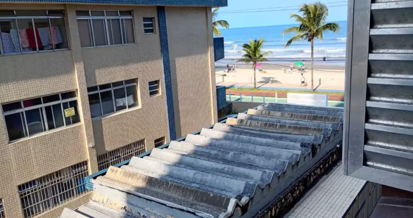 Oportunidade kitnet pé na areia , jd. marina na melhor praia!