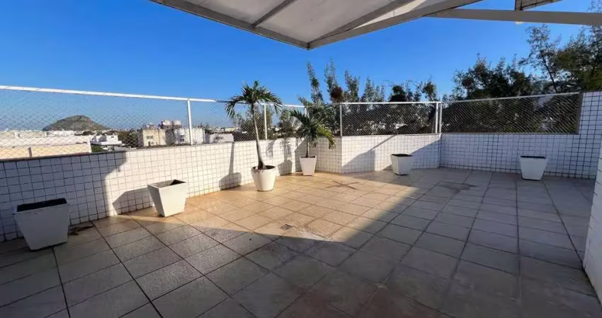 Cobertura com 3 suites frente, recreio dos bandeirantes - rio de janeiro
