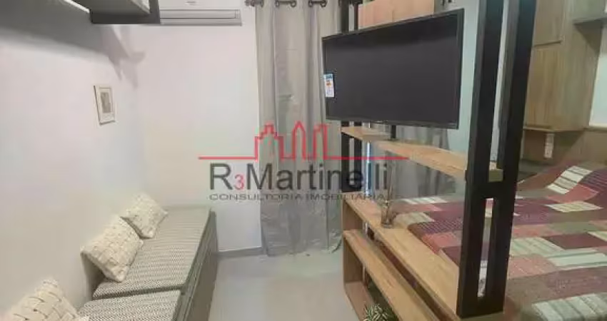 Studio para locação,mobiliado e equipado, 24 metros, próximo ao metrô fradique, lazer.