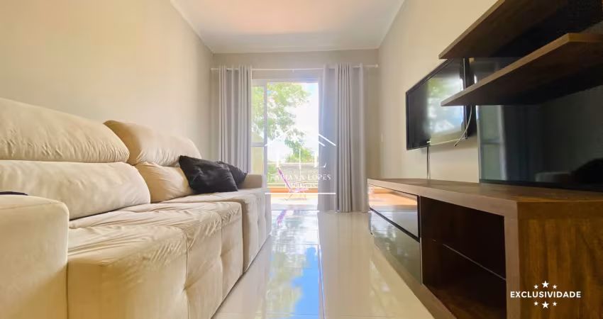 Um achado! apartamento iluminado “todo mobiliado' com 2 suítes e varanda para locação em atibaia