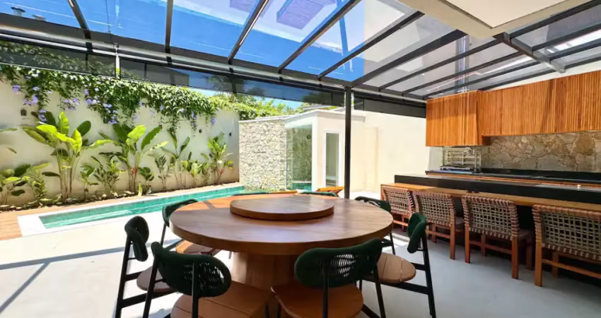 Casa com 310 metros², 3 quartos, piscina e churrasqueira em recanto dos dourados - campinas - sp
