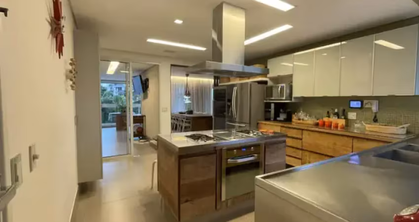 Apartamento com 118 metros², 3 quartos e varanda gourmet no bairro jardim - santo andré
