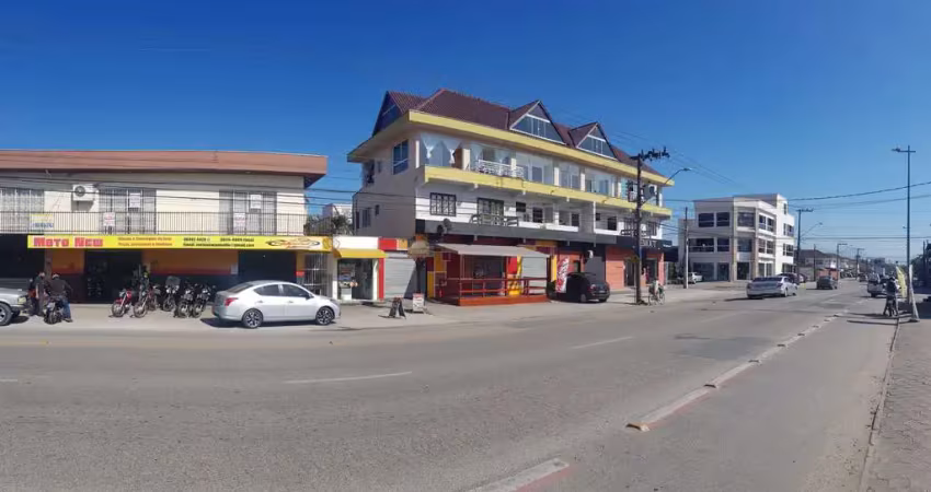 Sala comercial para locação no bairro guanabara, joinville - 60m², banheiro e sacada - r$1.100,00