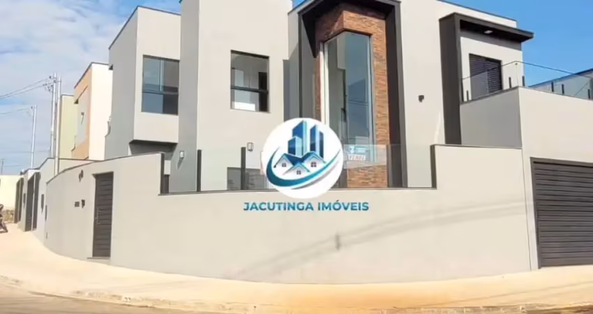 Sobrado á venda em jacutinga-mg flamboyant com 3 quartos sendo 1 suite