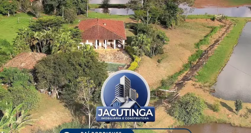 Excelente sítio com pesqueiro entre jacutinga e ouro fino á venda