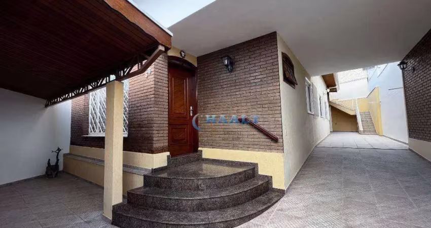 Casa com 3 dormitórios para alugar, 200 m² por r$ 5.385,00/mês - vila progresso - jundiaí/sp