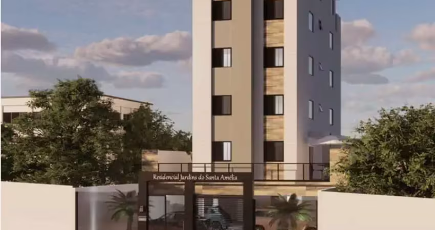 Apartamento com área privativa em construção santa amélia