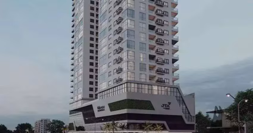 Apartamento pré lançamento em porto belo, apartamento com 135,60m² de área privativa, conta com 3 suítes, 2 vagas de garagem, área de lazer completa