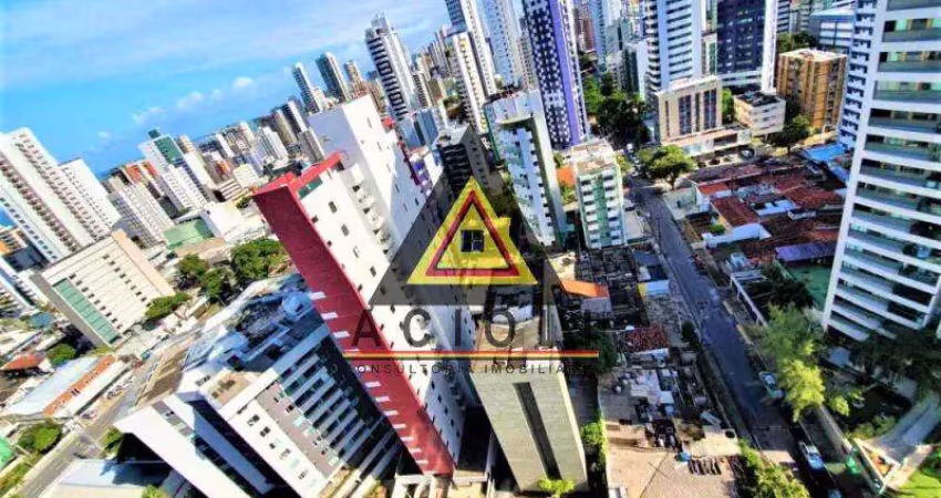 Apartamento 60 m² - 2 quartos - 1 suíte - venda - boa viagem