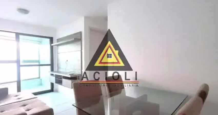 Apartamento 2 quartos 1 suíte - locação - mobiliado - av. boa viagem