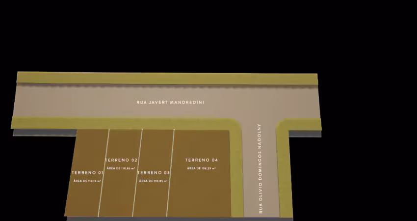 Terreno de esquina no residencial ipê - próximo ao parque atuba