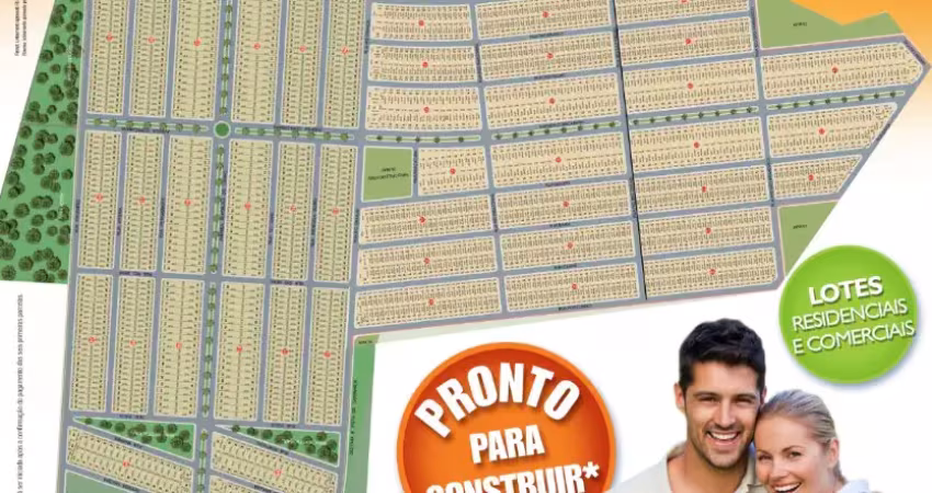 Loteamento firenzi & ravena – sua oportunidade de investir!   lotes planos a parti de 200m² (8x25)  entrada facilitada + parcelamento em ate 180x a parti de r$ 574,44 (reajuste anual inpc + 7,44%)   p