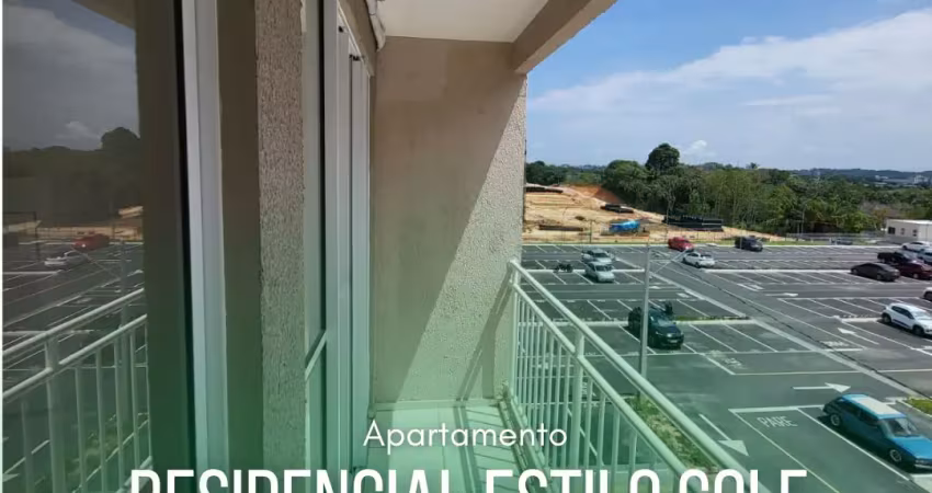 Alugo apartamento com 2 dormitório no condominio estilo golf