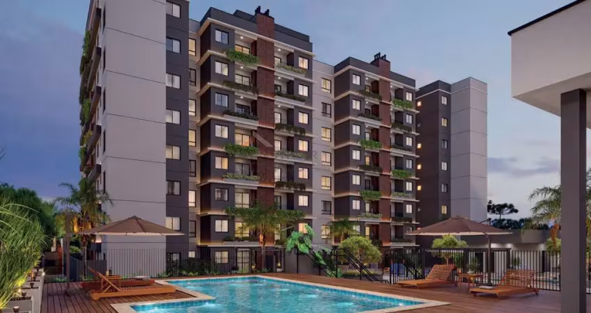 Cobertura à venda, 2 quartos, novo mundo - curitiba/pr