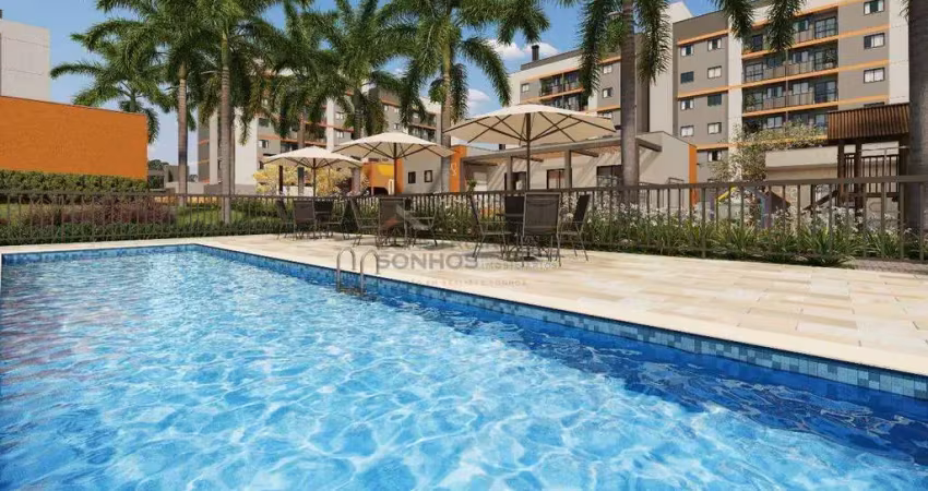 Apartamento à venda, 2 quartos, 1 vaga, cidade industrial - curitiba/pr