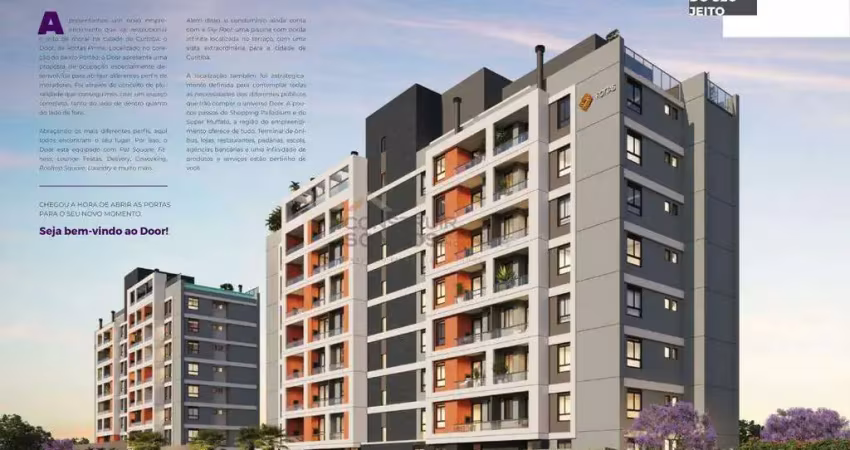 Apartamento à venda, 2 quartos, 1 vaga, portão - curitiba/pr