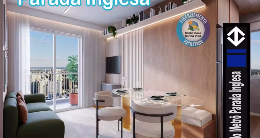 Lançamento na parada inglesa – a 200m do metrô lazer completo