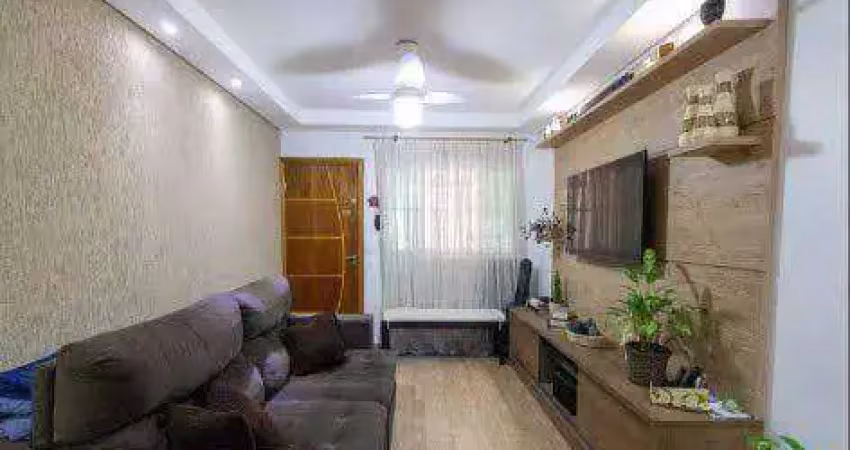 Sobrado com 3 dormitórios à venda, 180 m² por r$ 760.000,00 - vila pires - santo andré/sp