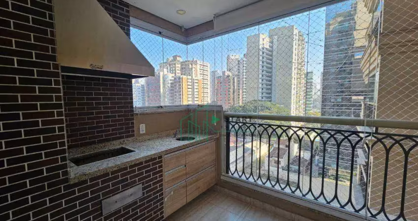 Apartamento com 2 dormitórios para alugar, 66 m² por r$ 4.950/mês - jardim - santo andré/sp