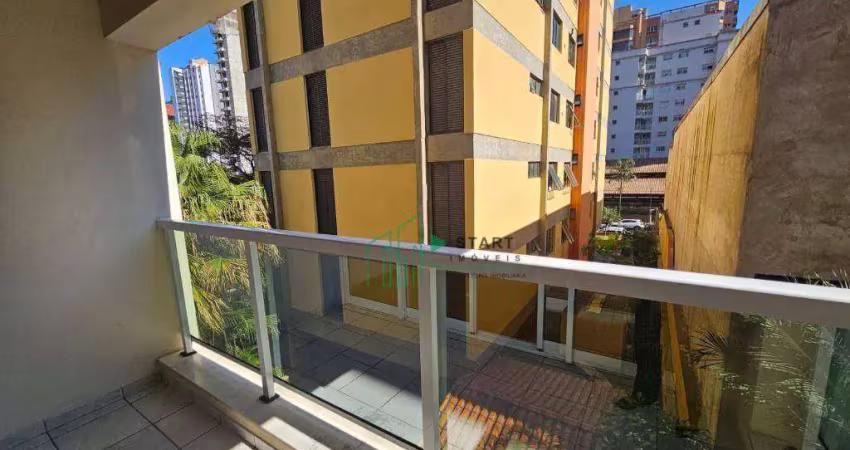 Apartamento com 3 dormitórios para alugar, 125 m² por r$ 5.675/mês - jardim - santo andré/sp