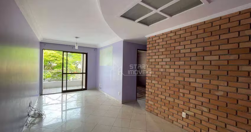 Apartamento à venda, 67 m² por r$ 378.000,00 - parque das nações - santo andré/sp