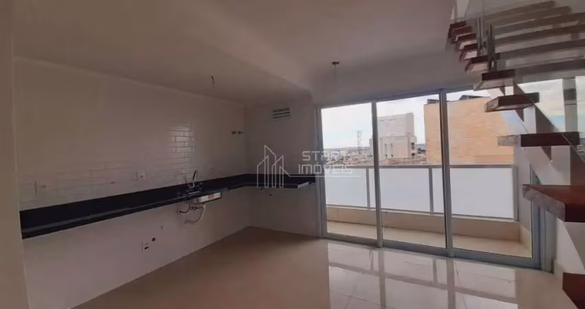 Cobertura à venda, 124 m² por r$ 978.000,00 - jardim - santo andré/sp