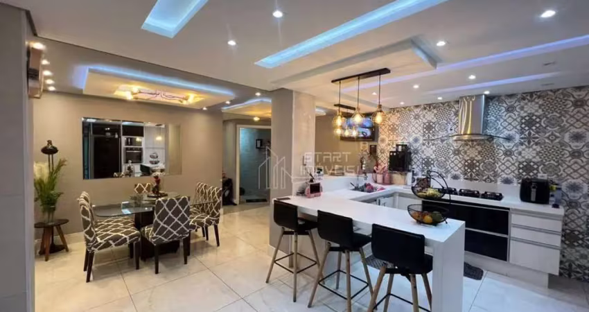 Sobrado à venda, 220 m² por r$ 975.000,00 - parque jaçatuba - santo andré/sp