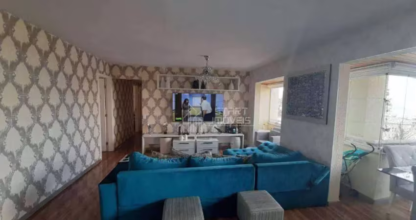 Apartamento à venda, 115 m² por r$ 970.000,00 - centro - santo andré/sp