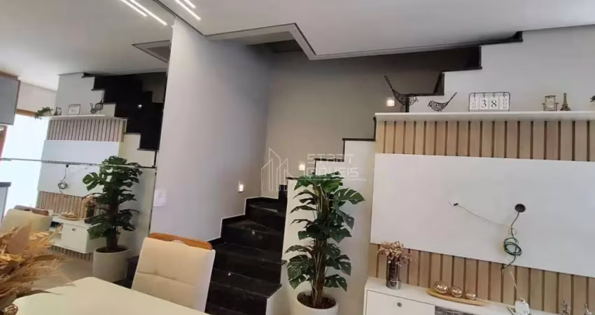 Sobrado à venda, 90 m² por r$ 508.000,00 - jardim das maravilhas - santo andré/sp