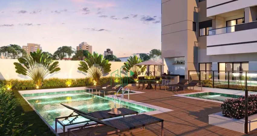 Apartamento para venda, 02 quartos, 01 vaga, 63m², campestre - santo andré/sp.
