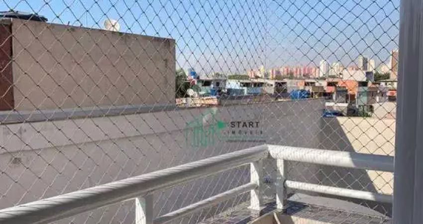 Apartamento com 2 dormitórios à venda, 47 m² por r$ 290.000,00 - vila sacadura cabral - santo andré/sp