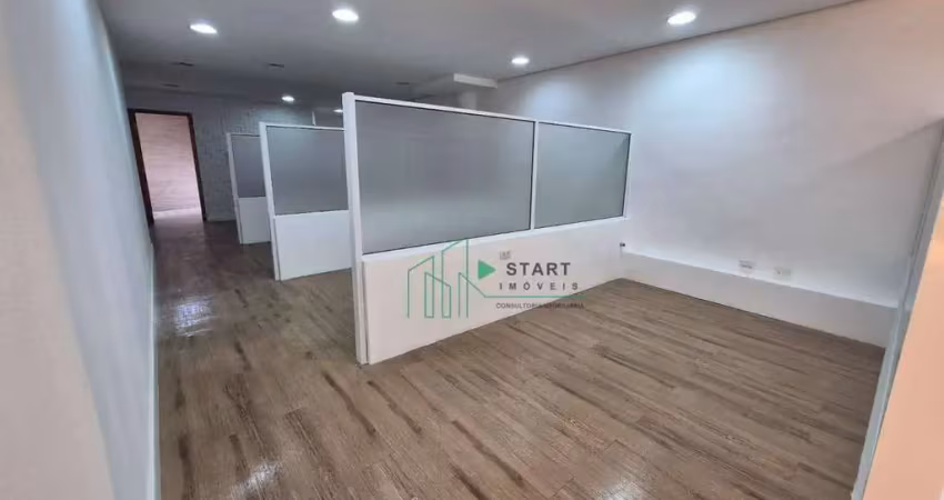 Sala para locação, 95 m² no bairro  jardim - santo andré/sp