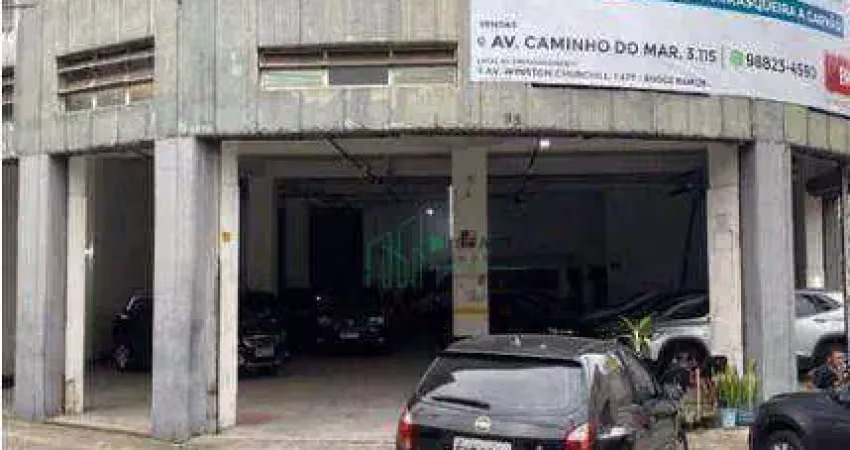Salão para locação - 195 m² - rudge ramos, são bernardo do campo/sp