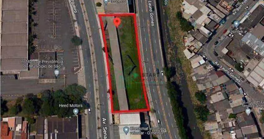 Terreno para alugar, 2101 m²- rudge ramos - são bernardo do campo/sp