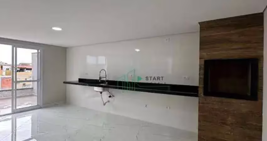 Cobertura à venda, 124 m² por r$ 600.000,00 - vila linda - santo andré/sp