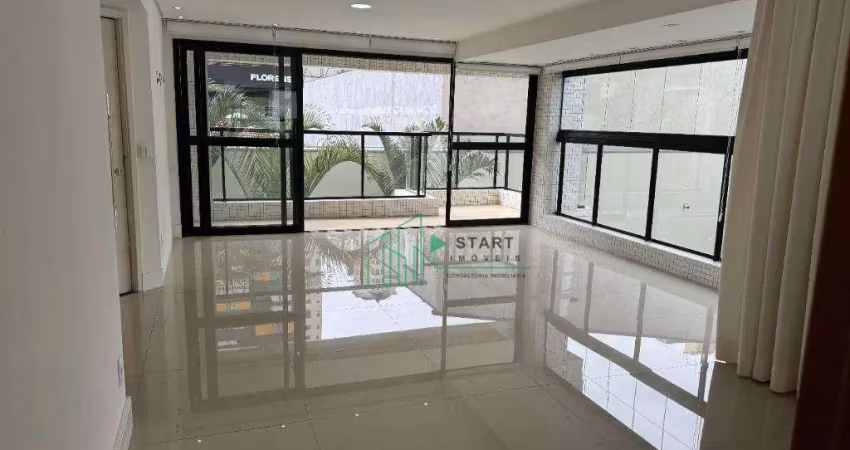 Apartamento com 3 dormitórios para alugar, 140 m² por r$ 9.985/mês - jardim - santo andré/sp