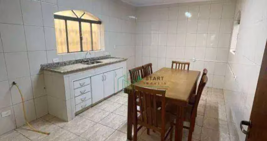 Sobrado com 4 dormitórios para alugar, 262 m² por r$ 9.347/mês - jardim - santo andré/sp