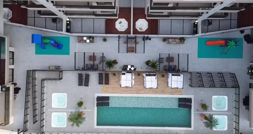 Apartamento para venda com 2 quartos na praia de palmas, home club